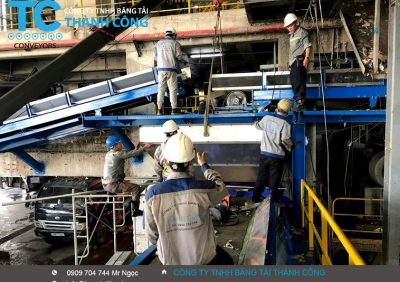 Khắc phục sự cố thường gặp trên băng tải