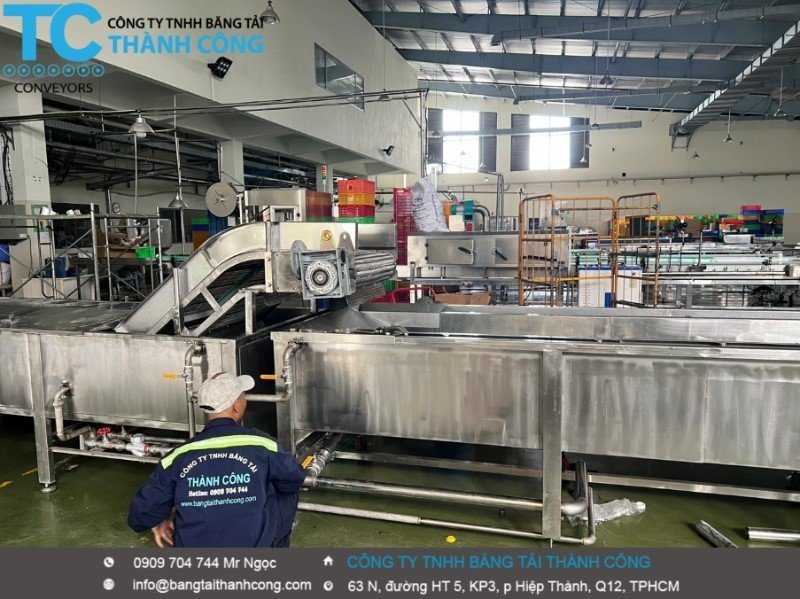 Máy thanh trùng bao bì đóng gói hộp thực phẩm