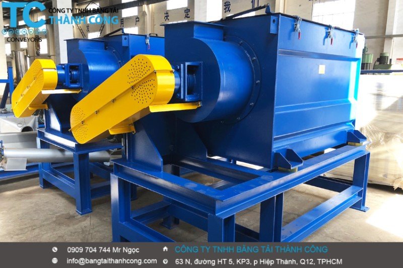 Máy khử nước – máy sấy ly tâm nằm ngang tốc độ cao